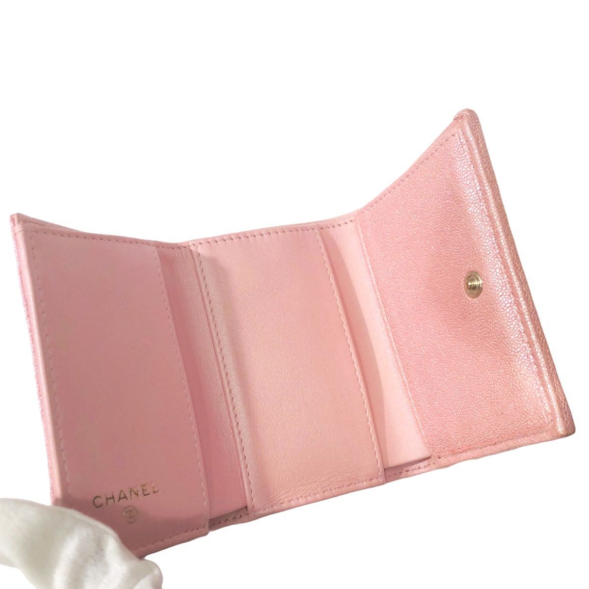 中古】 CHANEL シャネル クラシック スモール フラップ キャビア