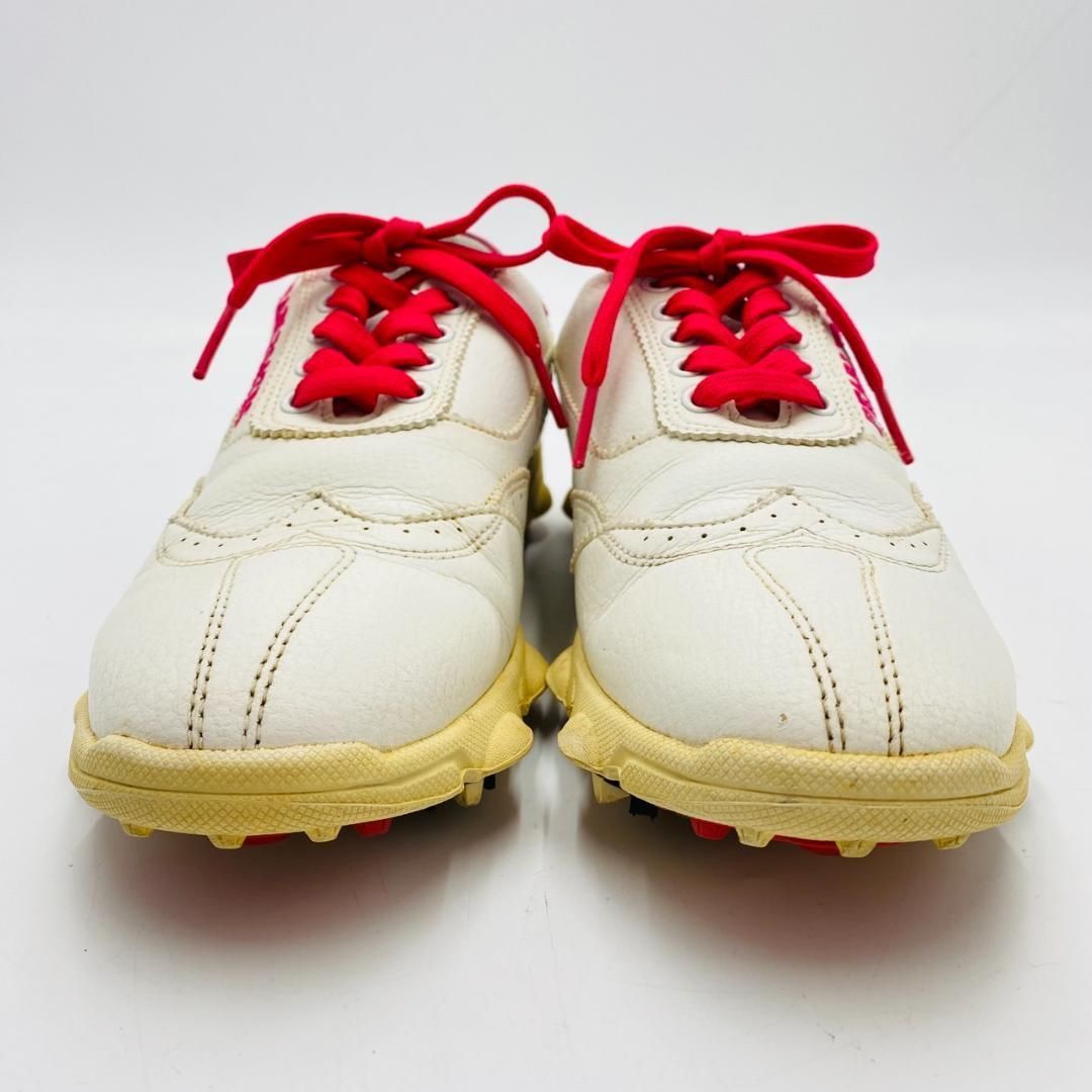 PEARLY GATESゴルフシューズ バイカラー レースアップ 23.5cm パーリー