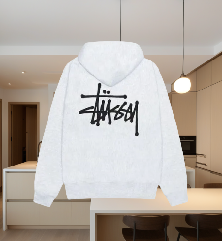 【新品未使用】STUSSY ステューシー ベーシック ジップパーカー BASIC STUSSY ブラック 男女兼用