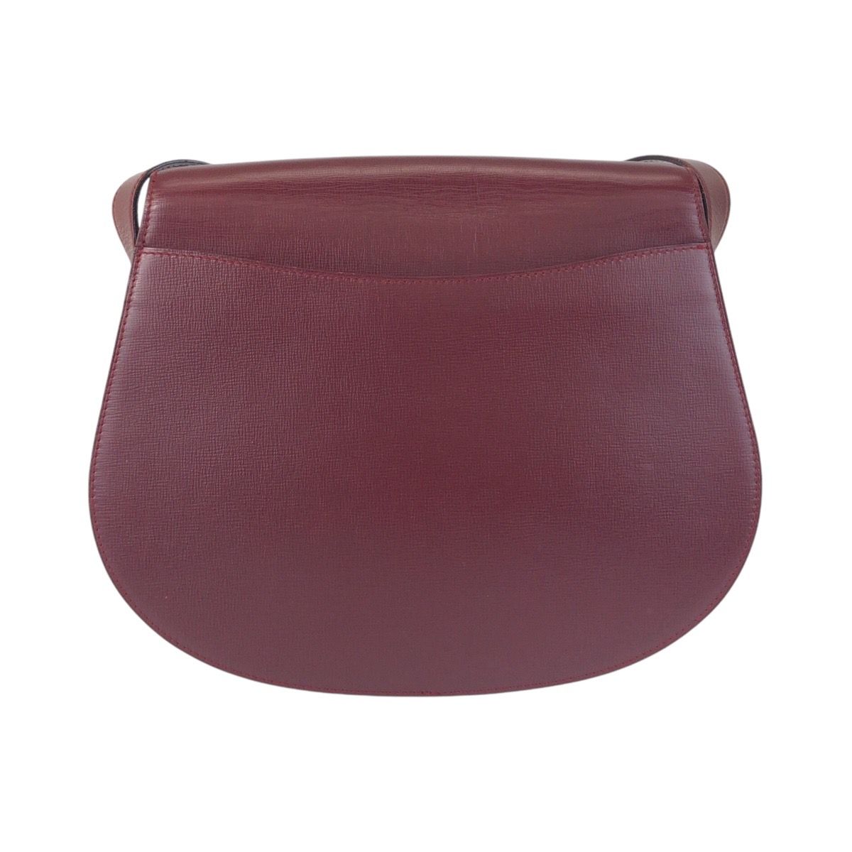 美品 CARTIER カルティエ マストライン ボルドー ゴールド金具 レザー  