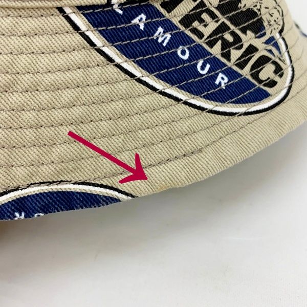 HYSTERIC GLAMOUR ヒステリックグラマー OVAL WOMAN柄 バケット