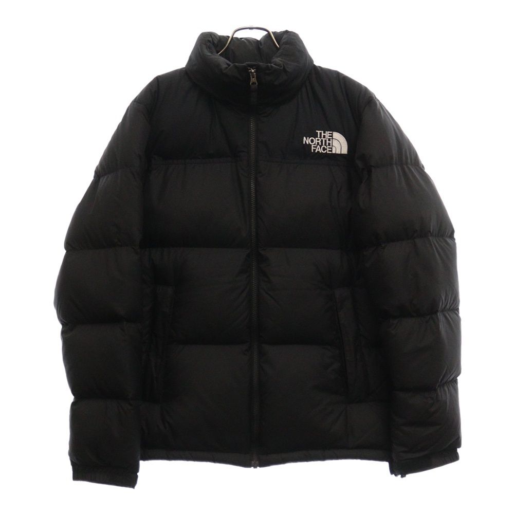 THE NORTH FACE (ザノースフェイス) NUPTSE DOWN JACKET ヌプシダウンジャケット ロゴ刺繍 ブラック ND91841  - メルカリ