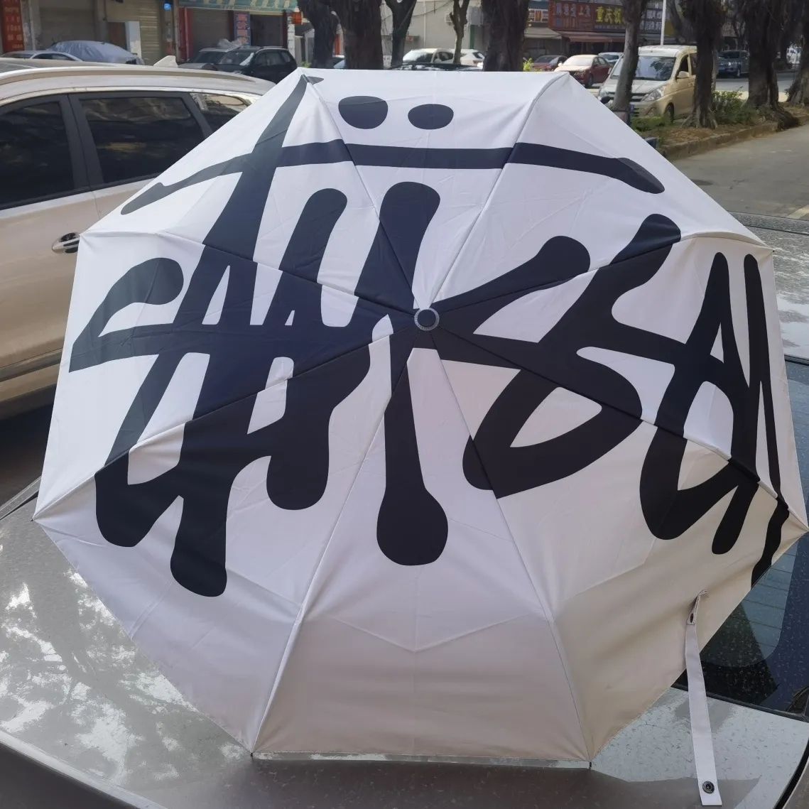 STUSSY ステューシー 傘 折りたたみ傘 【2022正規激安】 - 小物