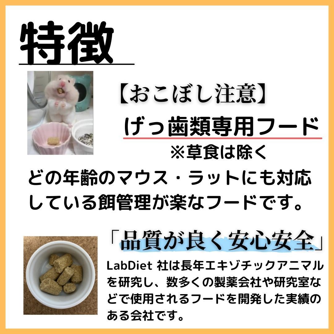 ラボダイエット ローデントダイエット 20kg / ハムスター　ラット 公式品 ラボダイエット ローデントダイエット 20kg / ハムスター