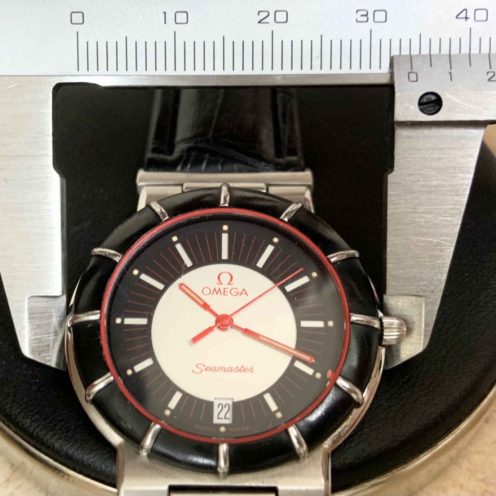 OMEGA オメガ 腕時計 Seamaster ダイナミック アンモナイト レア】OMEGA シーマスター ダイナミック アンモナイト 腕時計 希少 黒