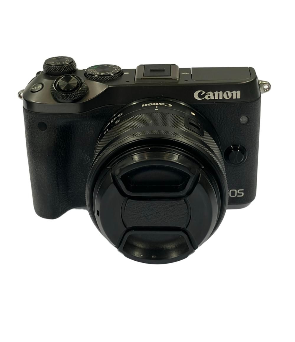 キヤノン ミラーレス一眼カメラ EOS M6 レンズキット canon