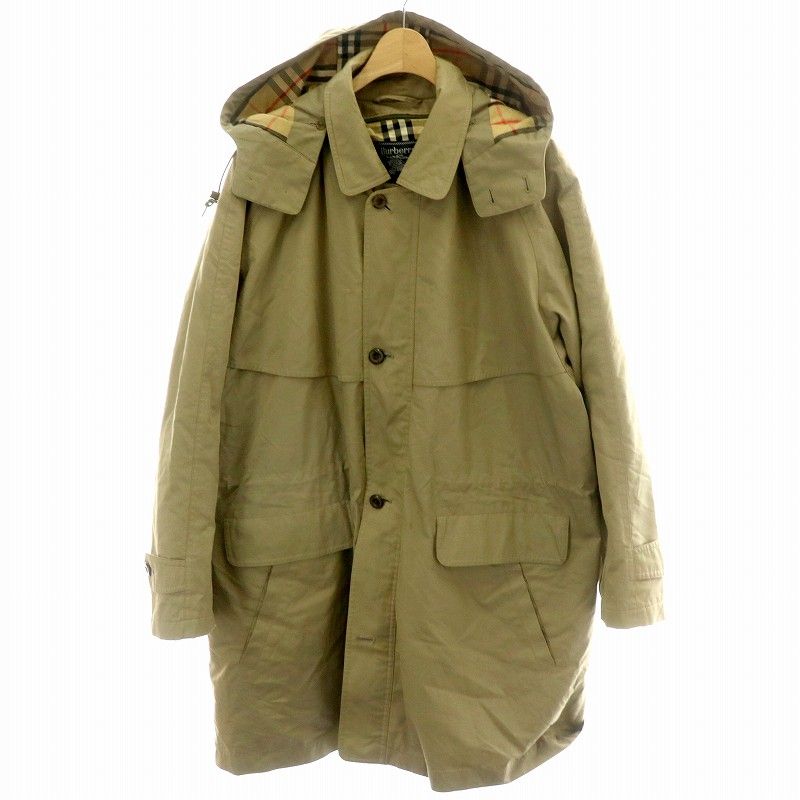 【極美品】バーバリー ステンカラーコート ロングコート カーキ ライナー ウール BURBERRY - 極美品 Vintage バーバリー Burberrys コート ステン