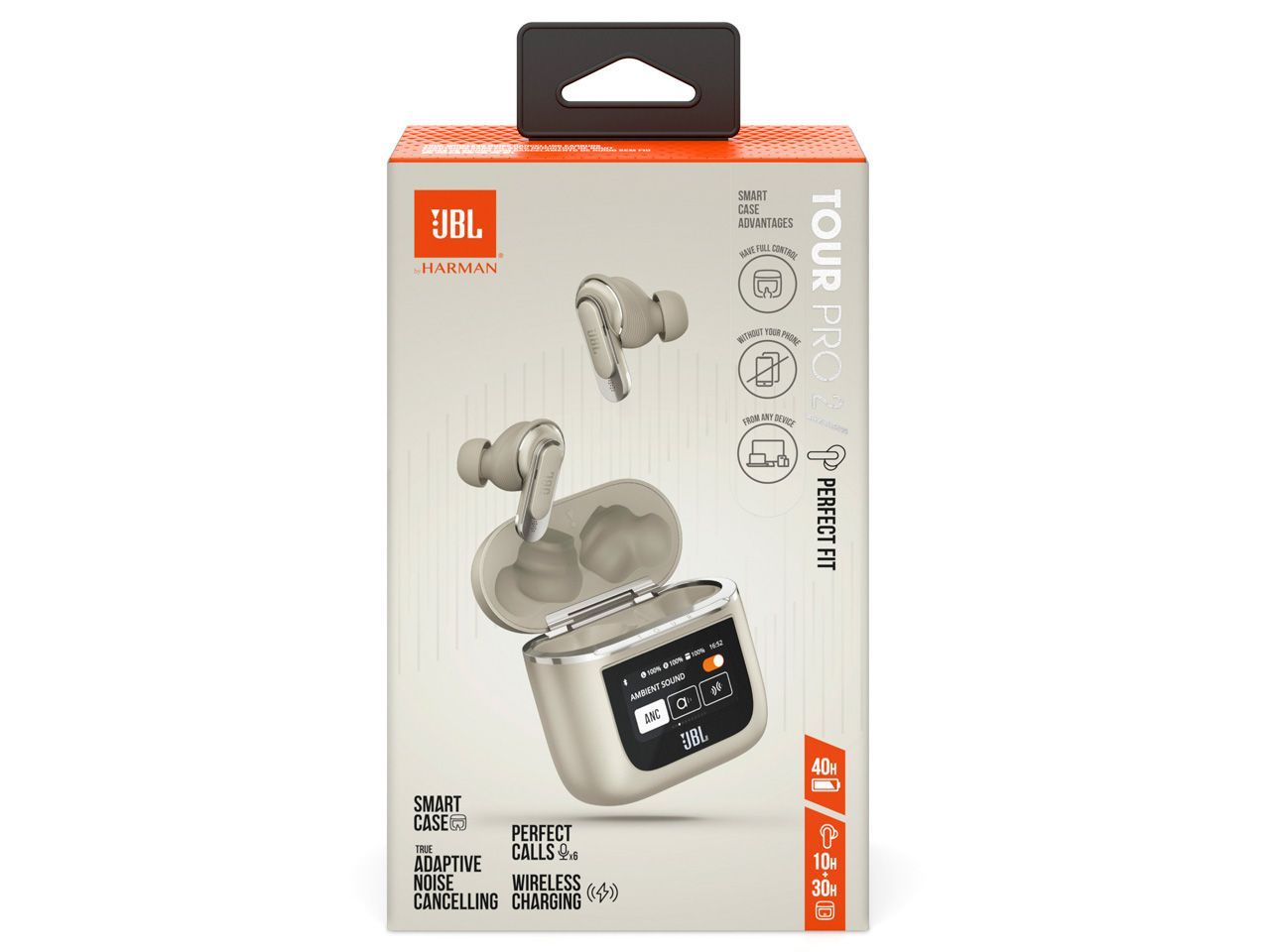 JBL TOUR PRO 2 シャンパンゴールド ワイヤレスイヤホン