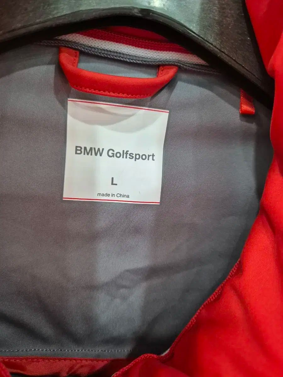 BMW ゴルフスポーツ ゴルフ ジャケット グレー レッド