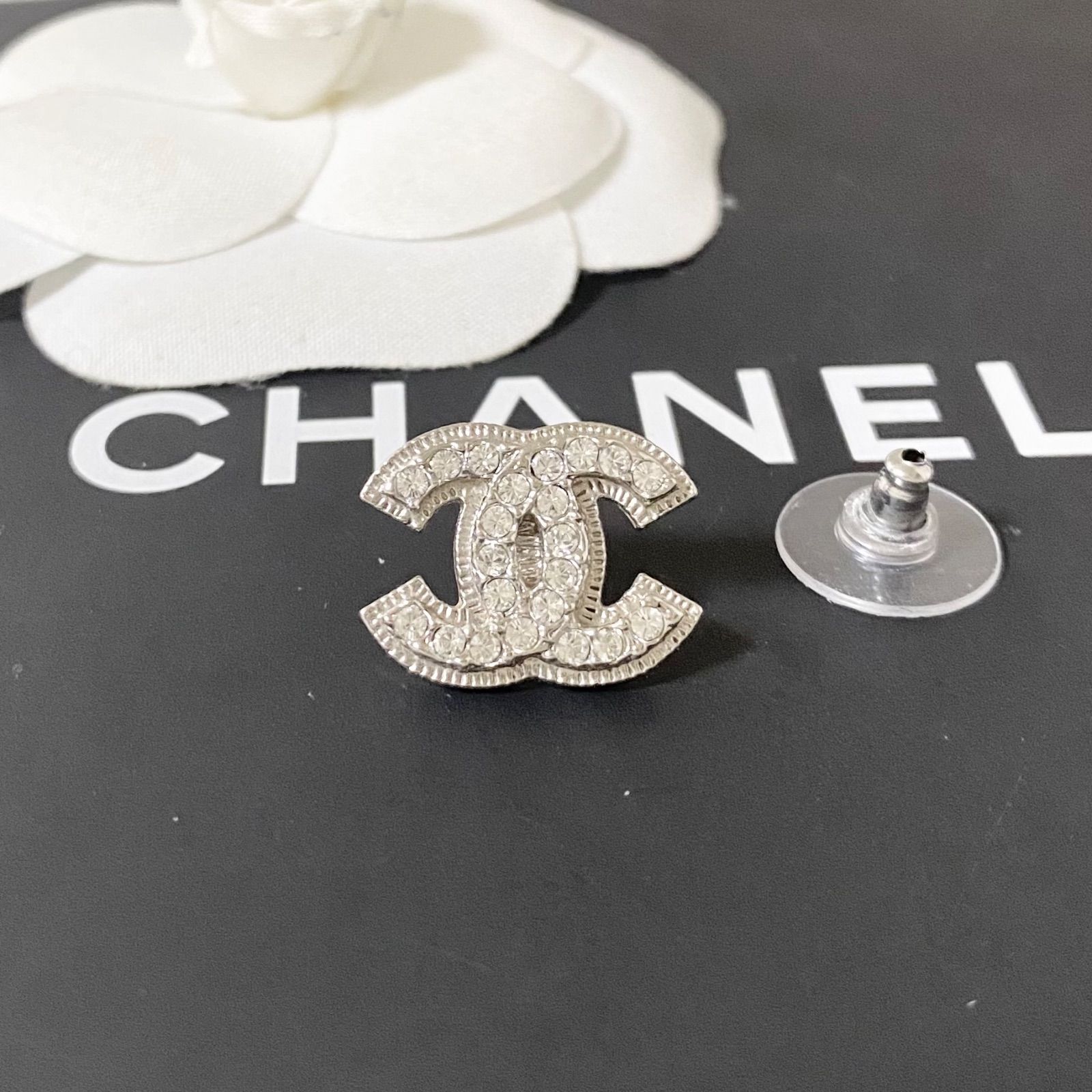 日本人気超絶の CHANEL シャネル シャネル ラインストーン ココマーク ...