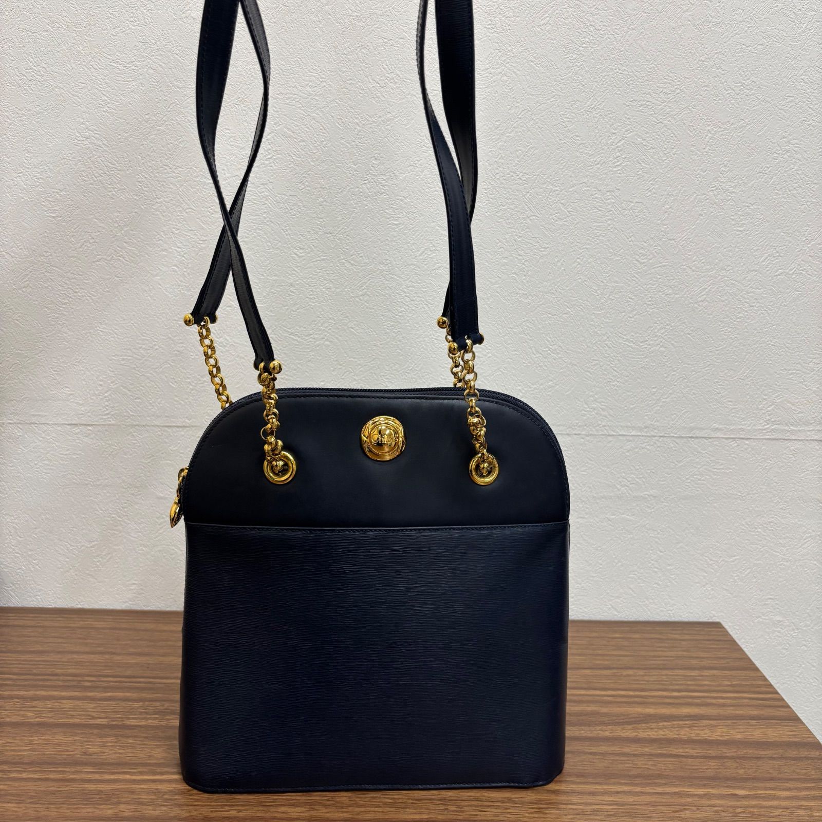 レディース 【極美品】Chloé レザーチェーン 2wayショルダーバッグ 
