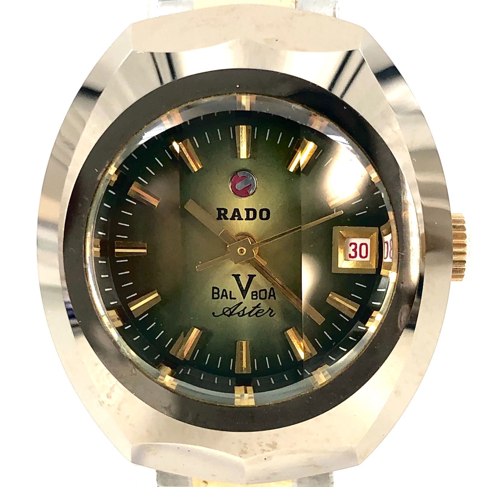 RADO ラドー BALBOA バルボア V レディース腕時計 デイト 緑文字盤 SS/AT 稼働品【ND-796】 - メルカリ