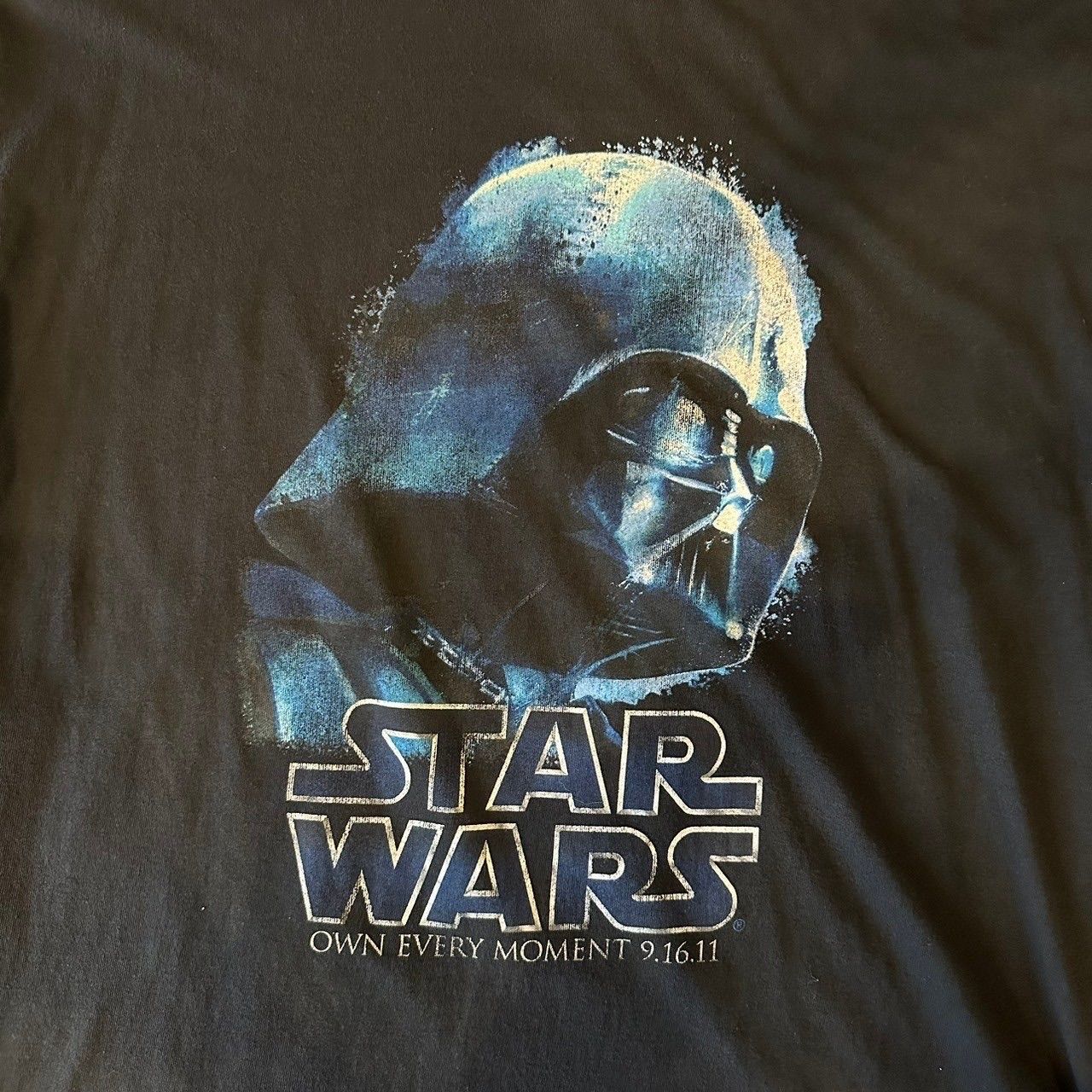 FRUIT OF THE LOOM STAR WARS/スターウォーズ ダースベイダー 黒 Tシャツ XLサイズ