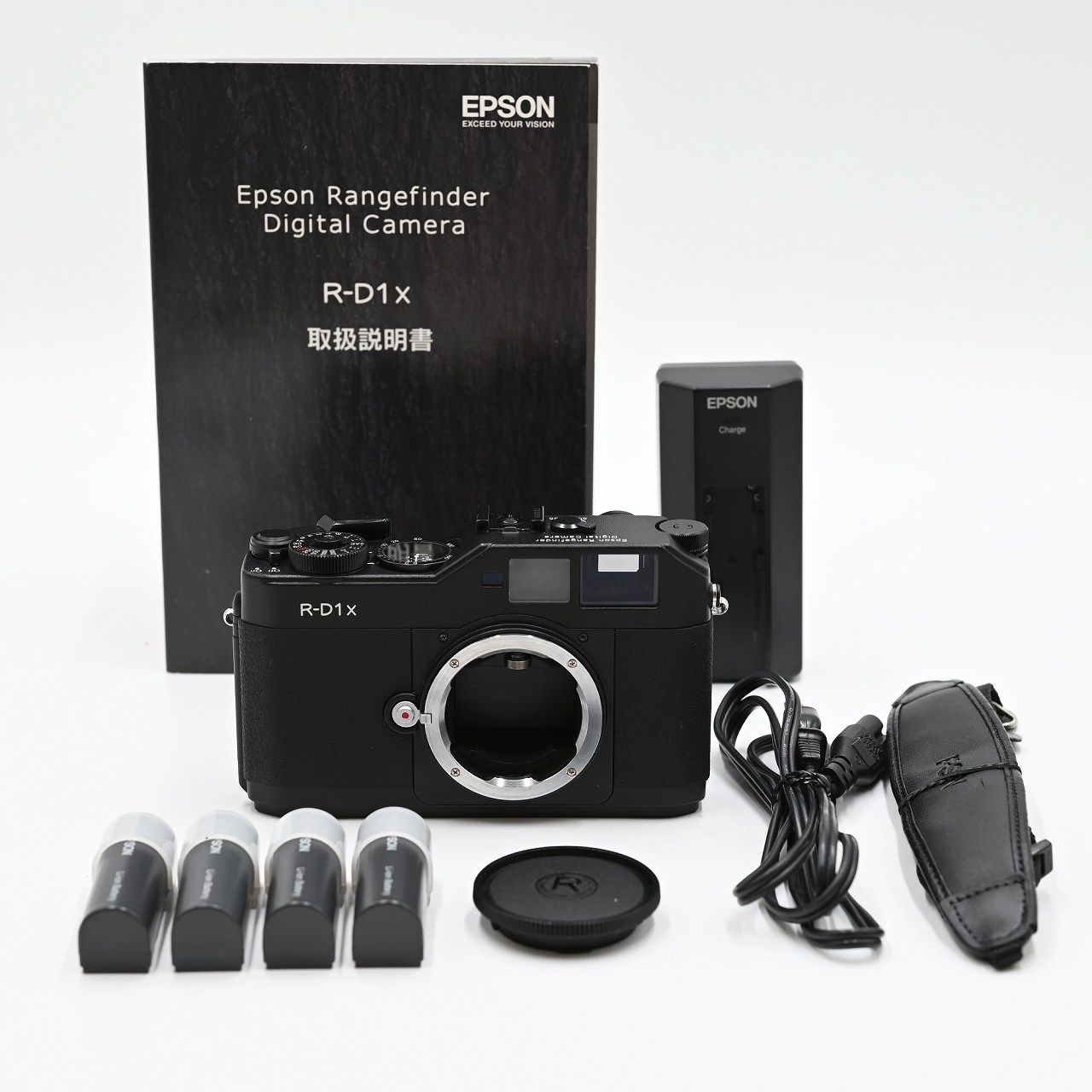 Epson R-D1x エプソン デジタルカメラ 中古 備品付き 中古】EPSON エプソン R-D1x レンジファインダーデジタルカメラ 元箱