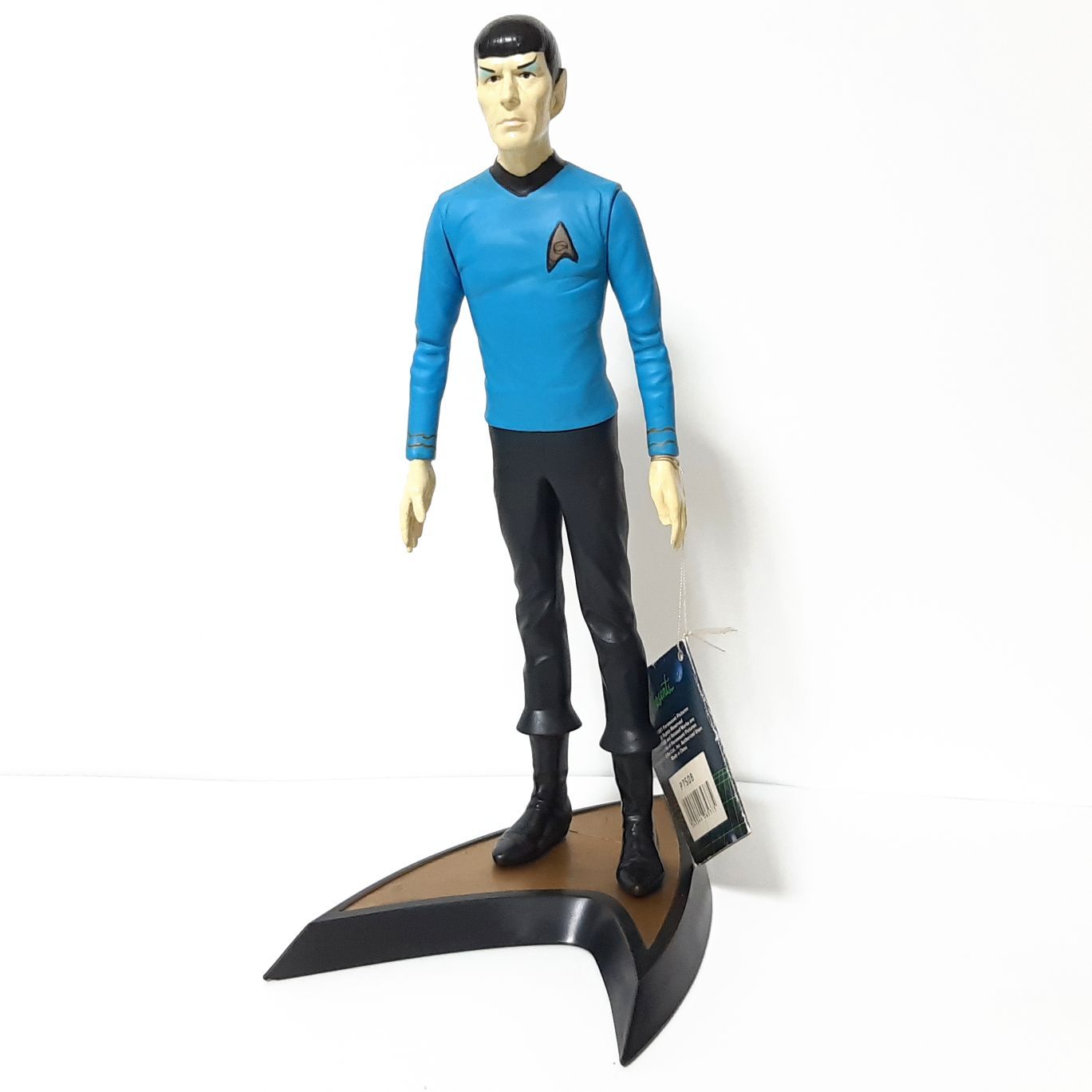 Mr.スポック ソフビ人形 1991年ハミルトン製 デッドストック未使用品タグ付 Mr.スポック ソフビ人形 1991年ハミルトン製 デッドストック未