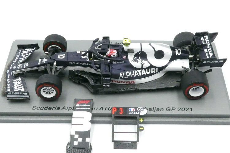 1/43 スパーク アルファタウリ アゼルバイジャン3位 2021 ガスリー 1/43 スパーク アルファタウリ アゼルバイジャン3位 2021