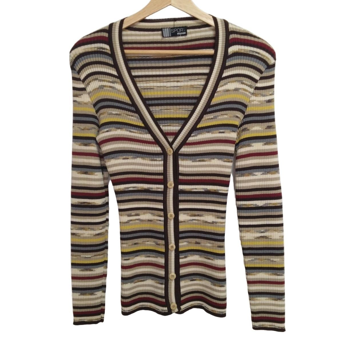 MISSONI ミッソーニ カーディガン アウター レディース Cardigans Purple MISSONI 超美品 レディースジャケット レディースコート MISSONI
