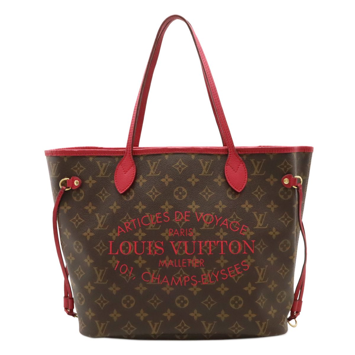 LOUIS VUITTON ルイ ヴィトン モノグラム イカットフラワー ネヴァーフルMM トートバッグ ショルダーバッグ ローズアンディアン ピンク M40940