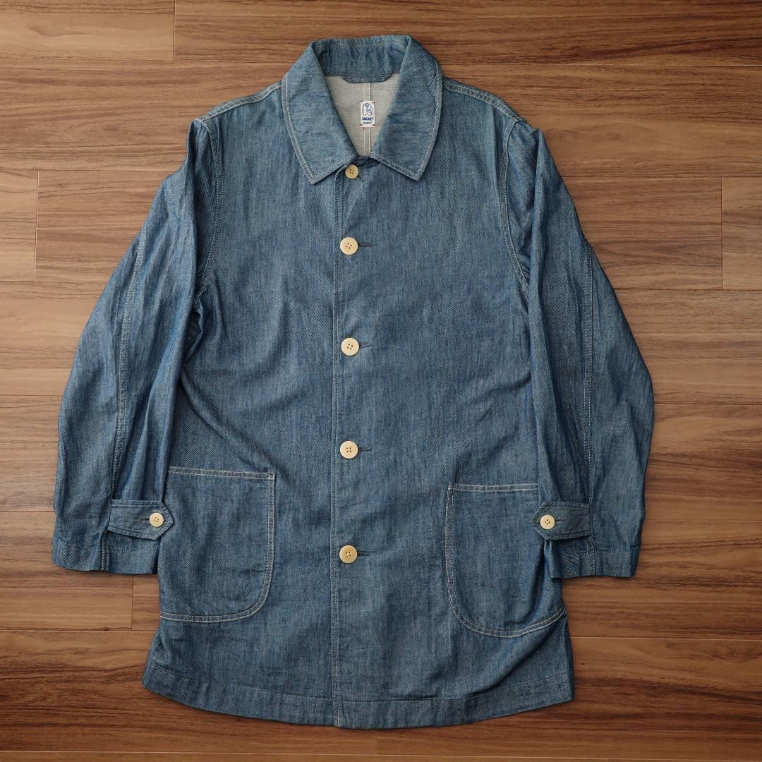 美品 KATO’ カトー ステンカラーショートコート ロングシャツ M 美品 KATO' カトー ステンカラーショートコート ロングシャツ M