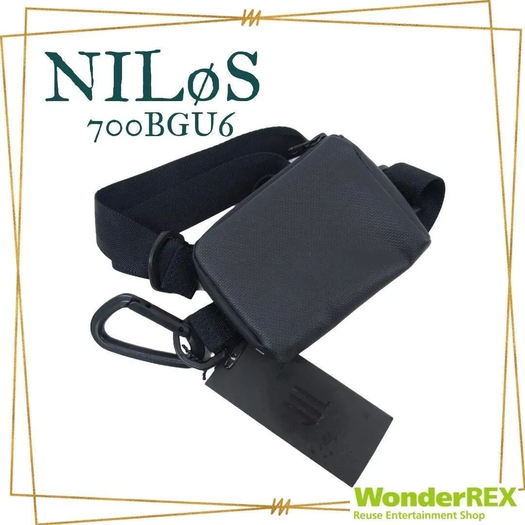 NILøS ニルズ Strap pouch ベルトポーチ 700BGU6 ボディバッグ  
