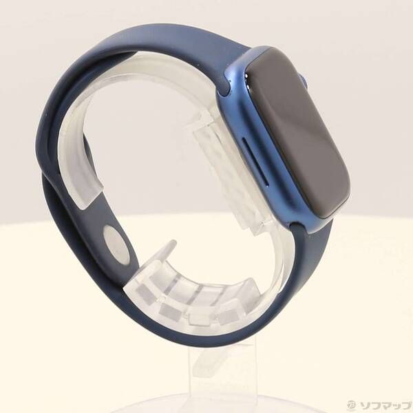 ブルーアルミニウムケース アビスブルースポーツバンド