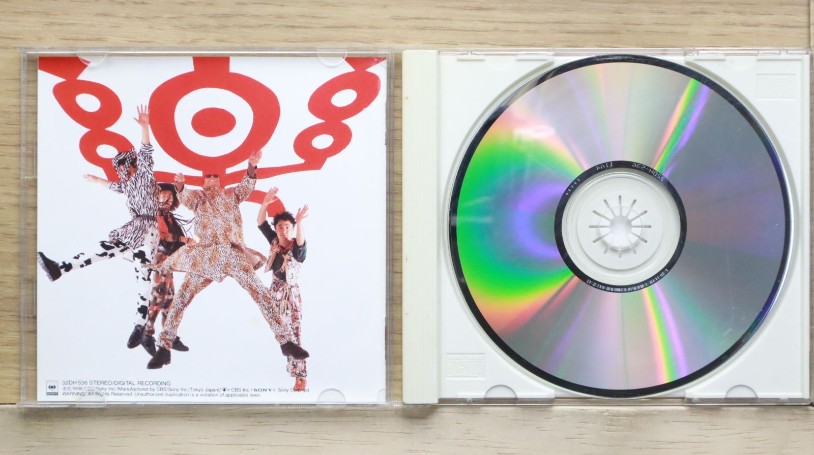 国内盤CD☆爆風スランプ/BAKUFU-SLUMP□ 楽(RAKU) 【32DH536