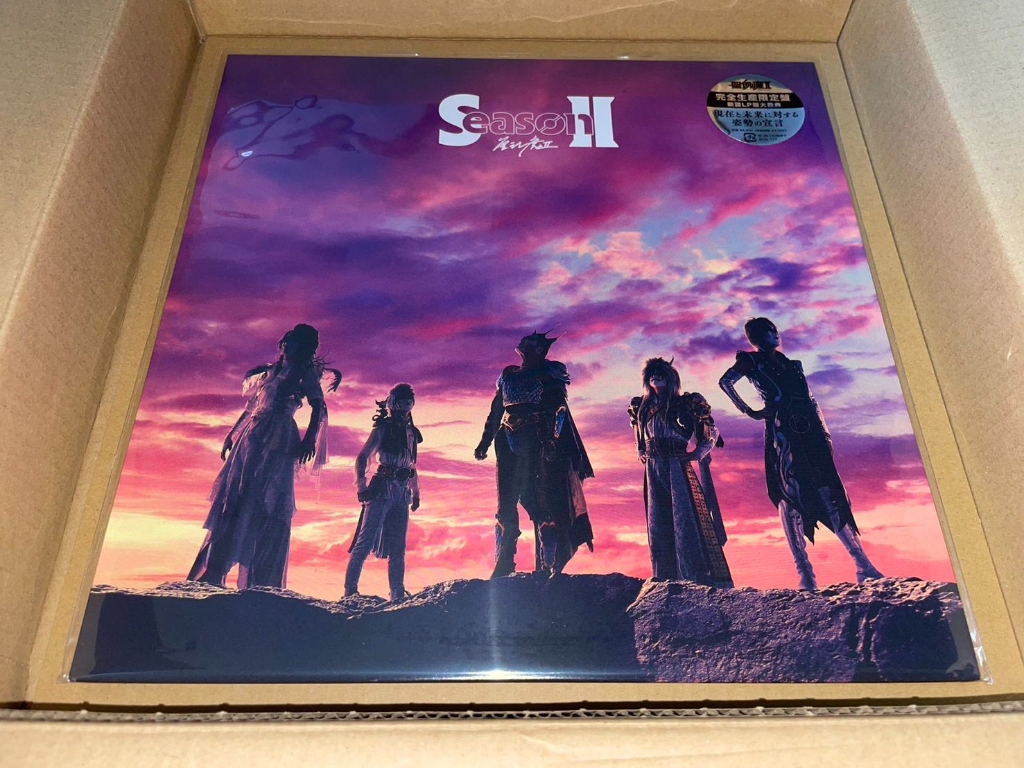 聖飢魔II Season Ⅱ 完全生産 盤 アナログ盤 レコード 4547366731828