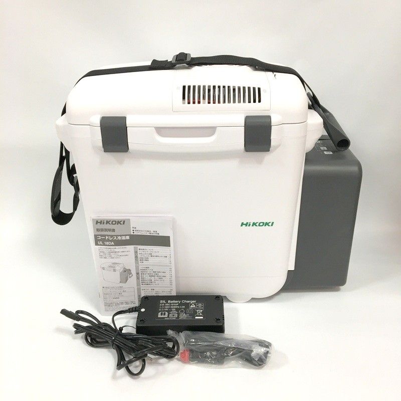 ハイコーキ UL18DA NM コードレス冷温庫 本体のみ ACアダプター 車載電源付 クーラーボックス 25L 防災 アウトドア キャンプ HIKOKI △ DW3080