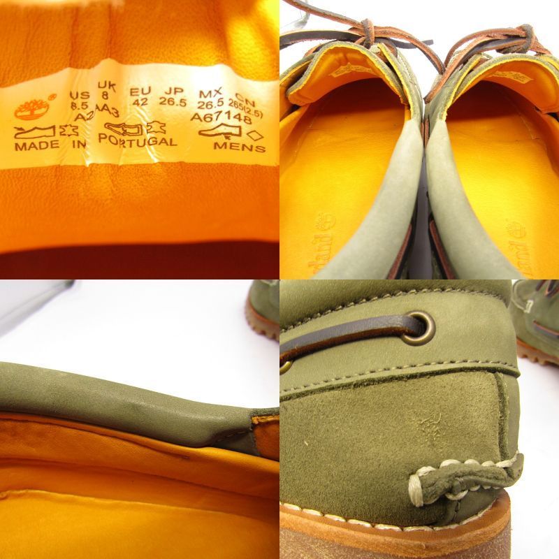 希少 正規品 Timberland モカシン スエード サイズ26.5㎝ 未使用 Timberland ティンバーランド 26.5cm デッキシューズ
