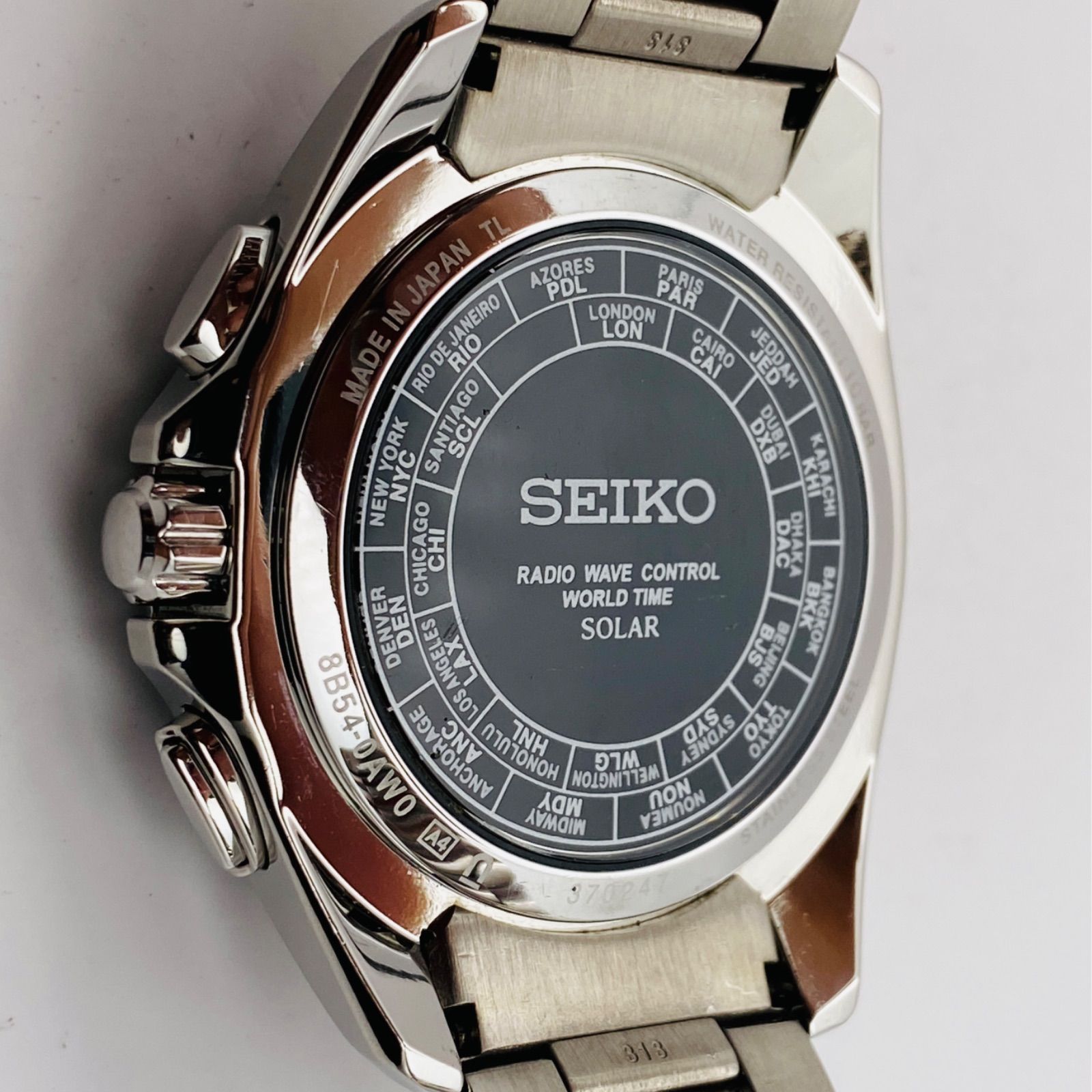 T194）美品 正常稼動 SEIKO セイコー 電波ソーラー BRIGHTZ ブライツ 
