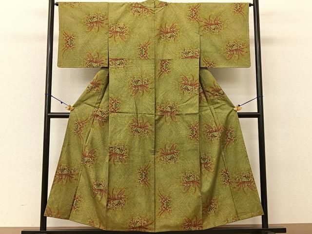 平和屋着物＃道中着　本場大島紬　単衣　総絣　正絹　逸品　BAAU0100gt 平和屋着物＃道中着 本場大島紬 単衣 総絣 正絹 逸品 BAAU0100gt