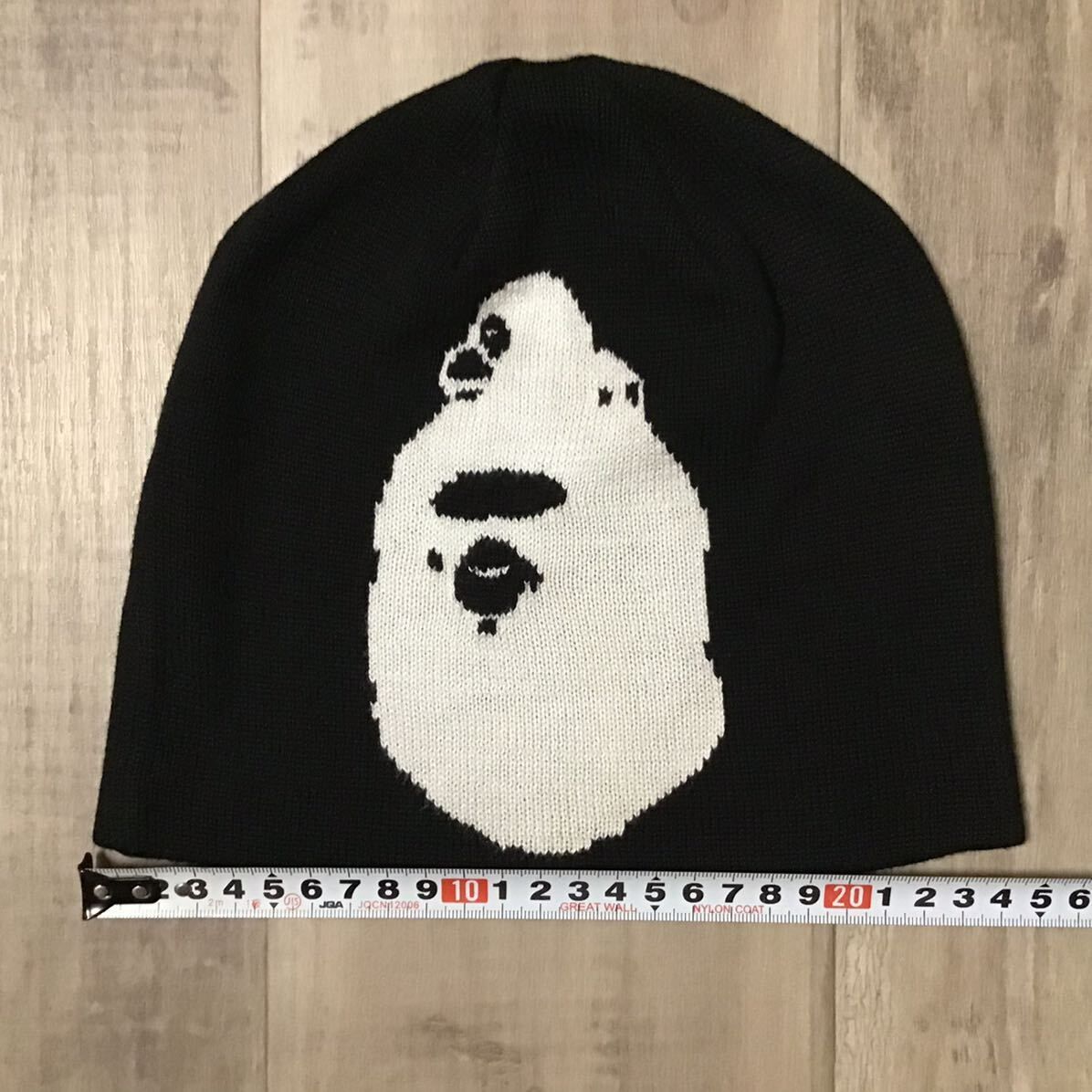 APE HEAD マイロ ニット帽 black a bathing ape BAPE エイプ ベイプ アベイシングエイプ ニット キャップ knit cap beanie milo NIGO