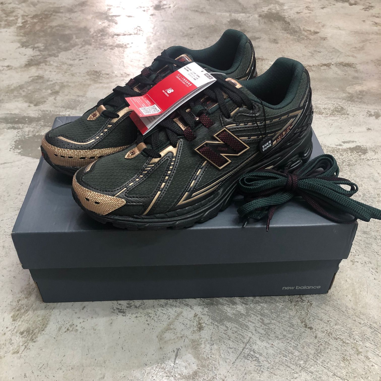 新品 KITH New Balance 1906R Black Green M1906RKS コラボ スニーカー キス ニューバランス 29.5cm  71486A1 - メルカリ