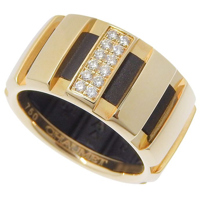 CHAUMET ショーメ クラスワン ダイヤ リング K18YG 750 イエロー 