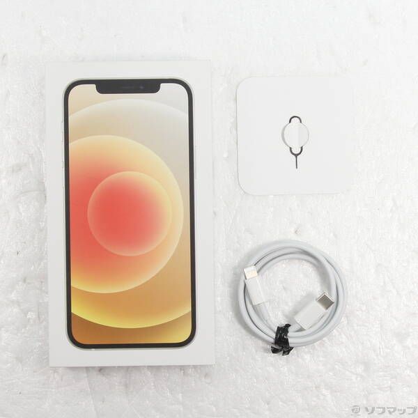 中古品〕 iPhone12 64GB ホワイト MGHP3J／A SIMフリー【269】 - メルカリ