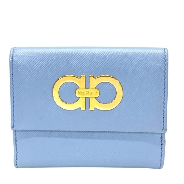 Salvatore Ferragamo フェラガモ ダブルガンチーニ 財布 二
