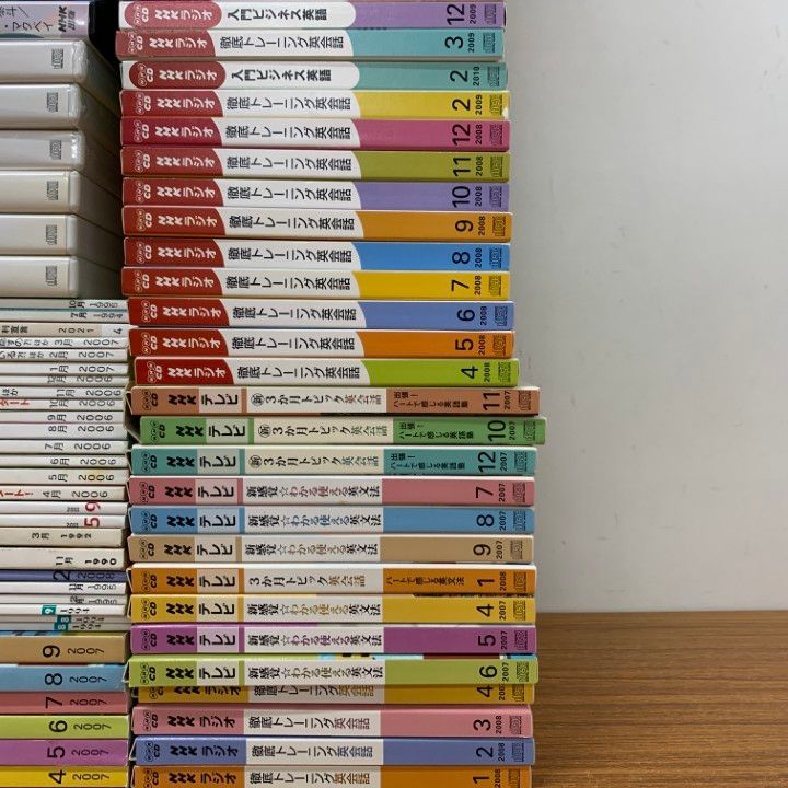 ▲01)【同梱不可】NHKテレビ やさしい英会話 1995年〜1996年テキスト・カセットテープ まとめ売り24点セット/日本放送出版/ニールタトル/B △01)【同梱不可】NHKテレビ やさしい英会話 1995年〜1996年