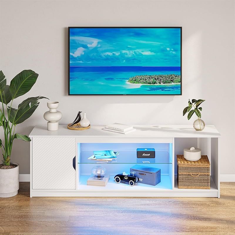 Bestier テレビ台 テレビボード PS5ゲーム機収納対応 幅144.8cm