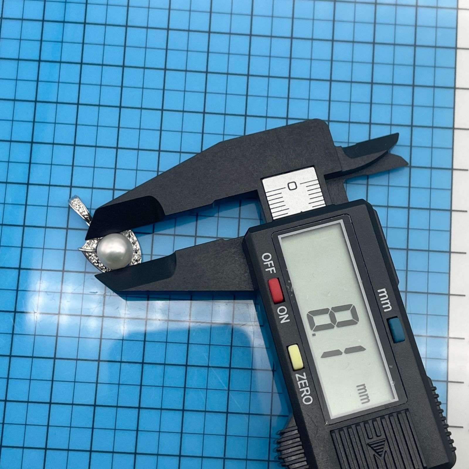 マベパール K14WGペンダントトップ K14WG ペンダントトップ マベパール 総重量約3.2g - メルカリ