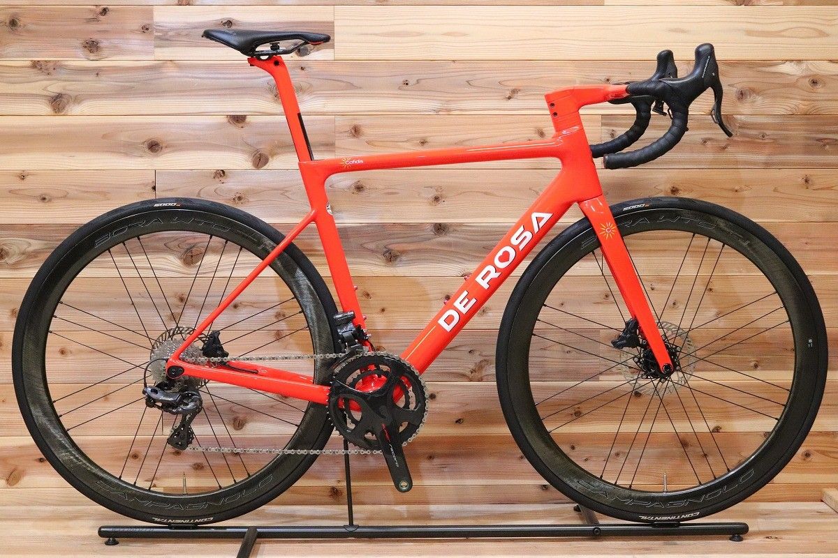 デローザ DE ROSA メラク MERAK DISK 2020 50サイズ カンパニョーロ スーパーレコード EPS 12S BORA WTO 45 DB カーボン ロードバイク 【広島店】