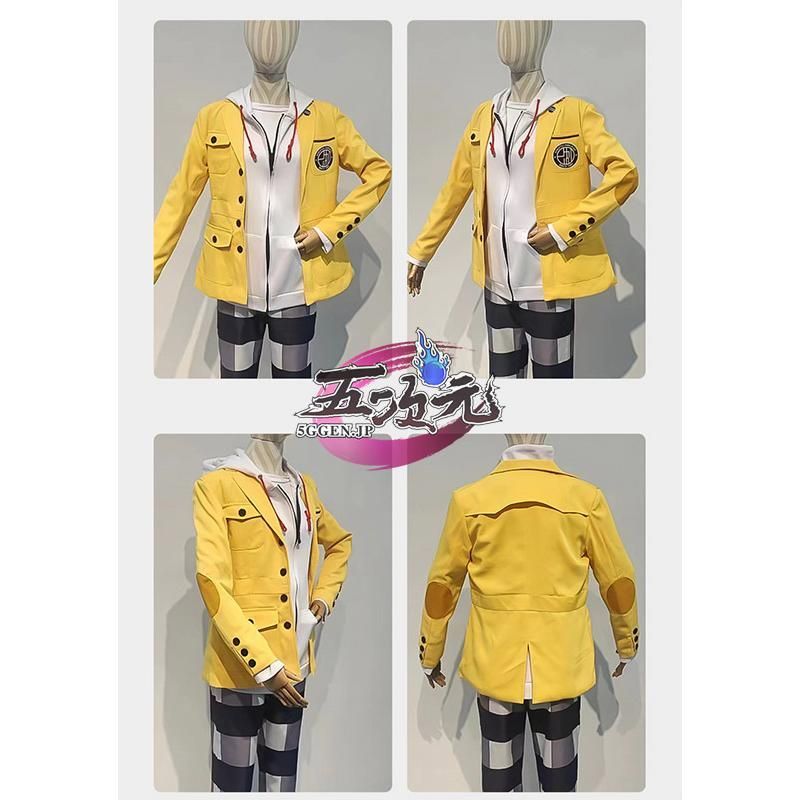 ペルソナ5 制服　コスプレ M 主人公　ウィッグつき Amazon.co.jp: ペルソナ5 主人公 制服 コスプレ衣装 +ウィッグ