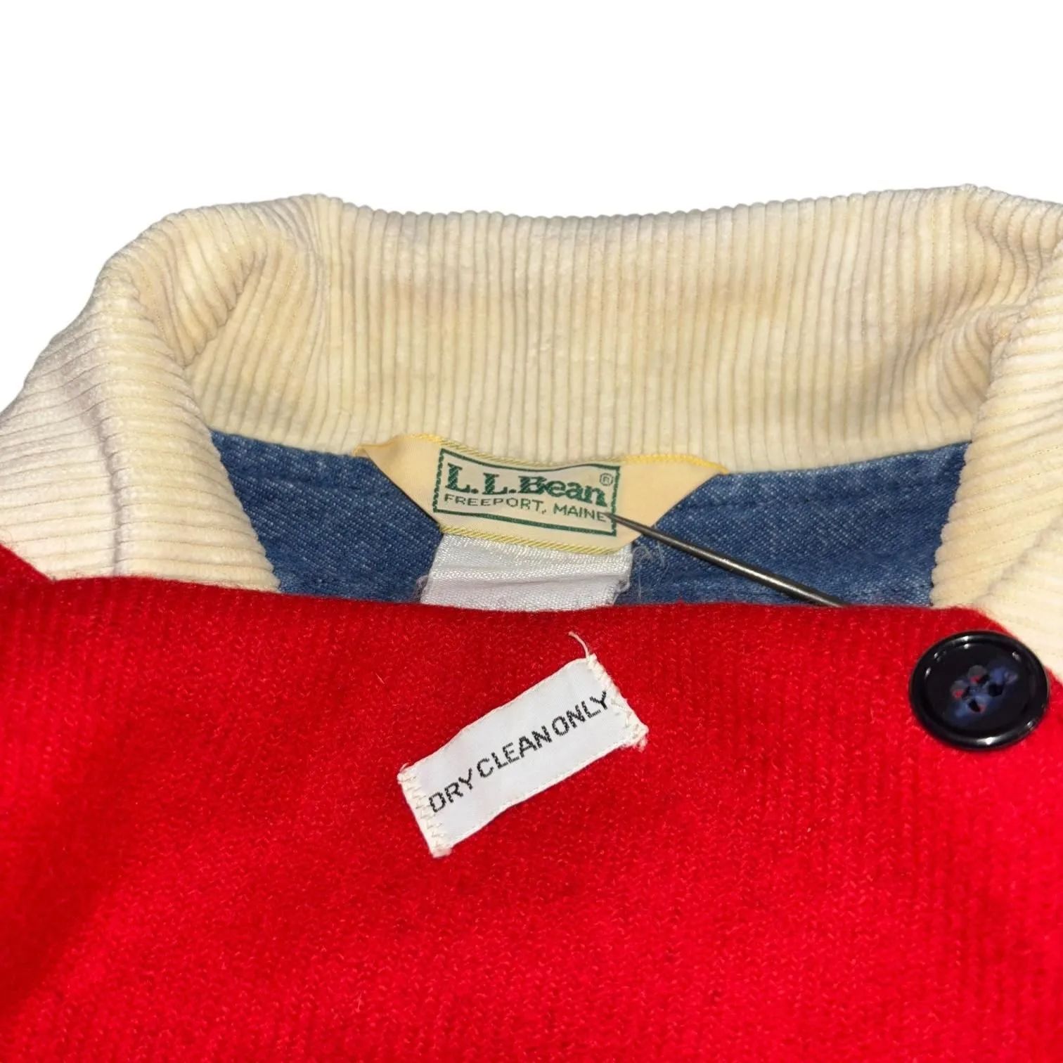 USA製 70-80s L.L.BEAN DENIM HUNTING JKT XL デニムハンティング 