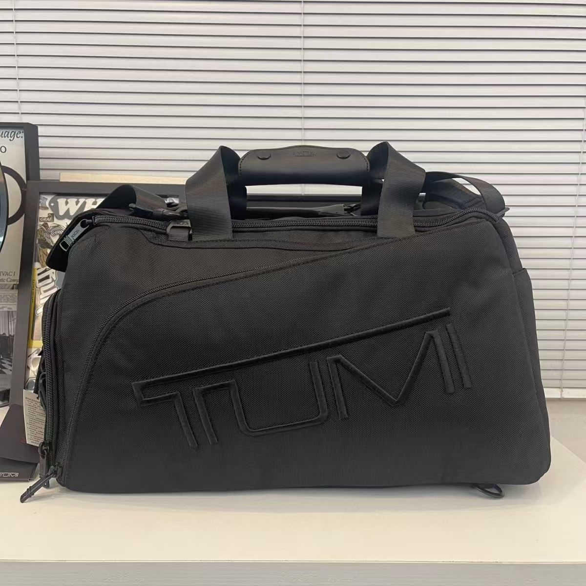 トゥミ TUMI ボストンバッグ ２WAY ゴルフバッグ　リュック　ブラック トゥミ TUMI ボストンバッグ 2WAY ゴルフバッグリュックブラック