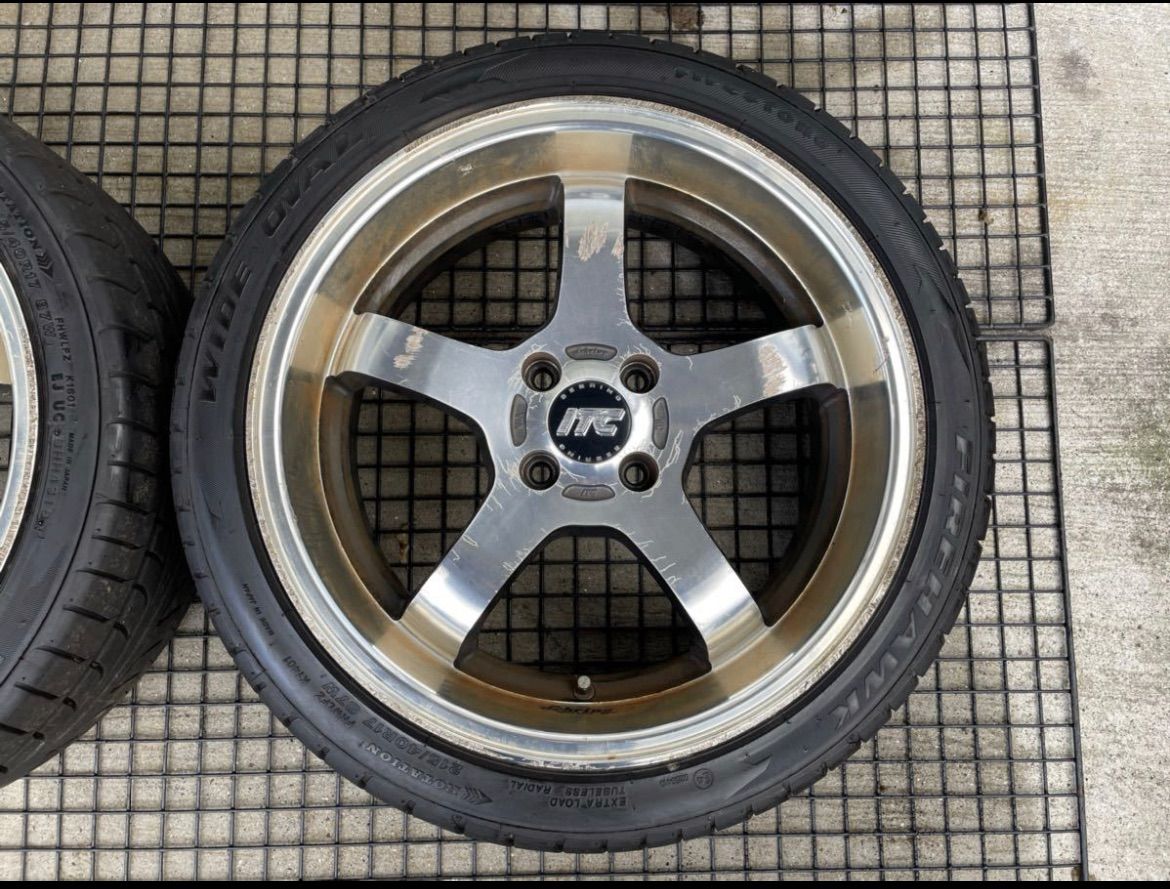 レイズ セブリング ITC 215/40R17 7J+50 タイヤホイール 4本