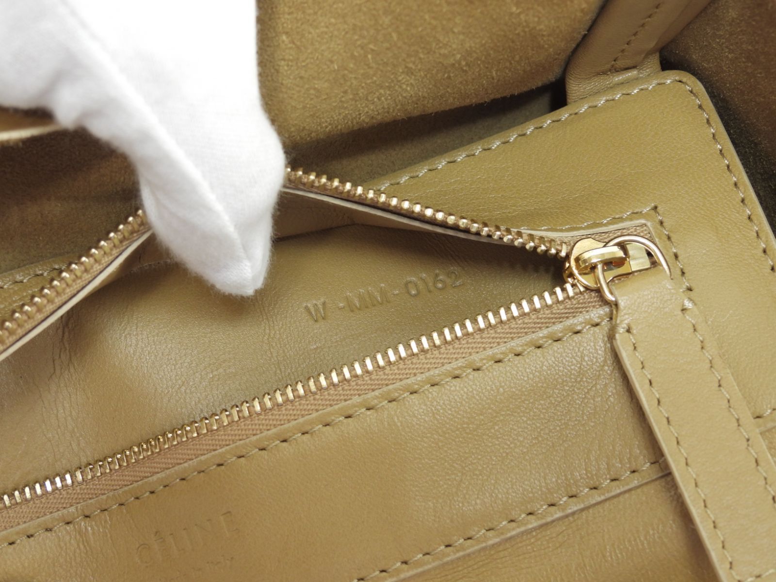 レザー ベージュ黒