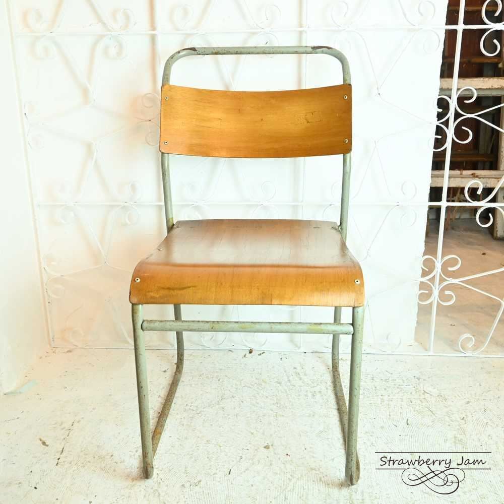 L3705-226-8 フランスヴィンテージチェア キッチンチェア スタッキング