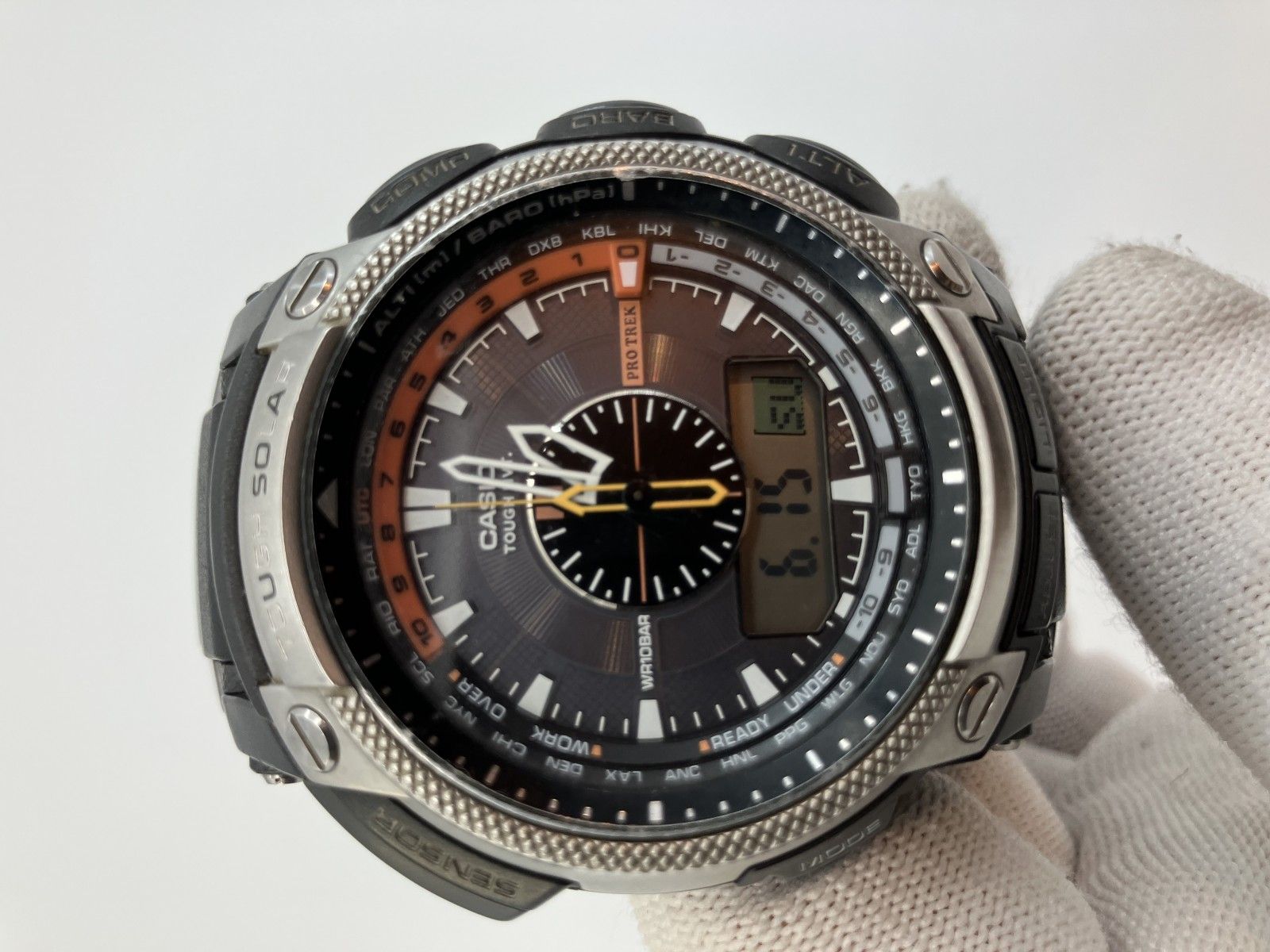 CASIO プロトレック PRW-5000 メンズ腕時計 マルチバンド6 タフソーラー フォロー割5% 電波ソーラー