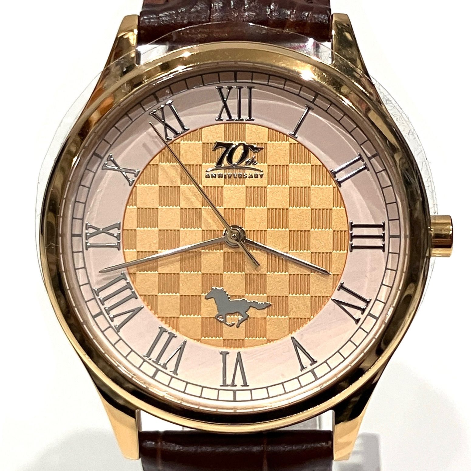 JRAオリジナルデザイン腕時計 Wチャンス賞 新品未使用】JRA 70周年記念 オリジナルデザイン 腕時計