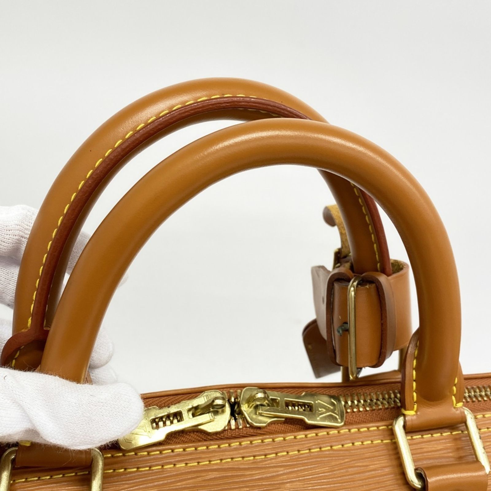 Louis Vuitton エピ　キーポル50 ボストンバック　ジパングゴールド Louis Vuitton エピ キーポル50 ボストンバック ジパング