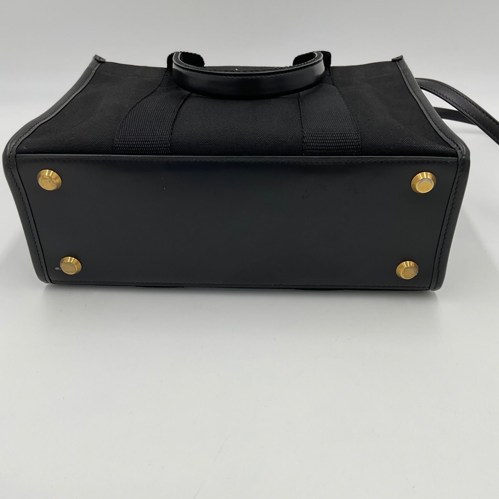 BALENCIAGA バレンシアガ ハードウェア レザー キャンバス